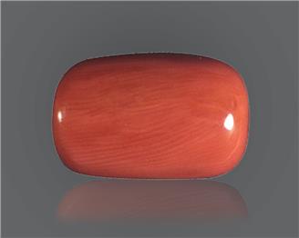 Red Coral Natural Certified 9.48 RTS ( 8168 )